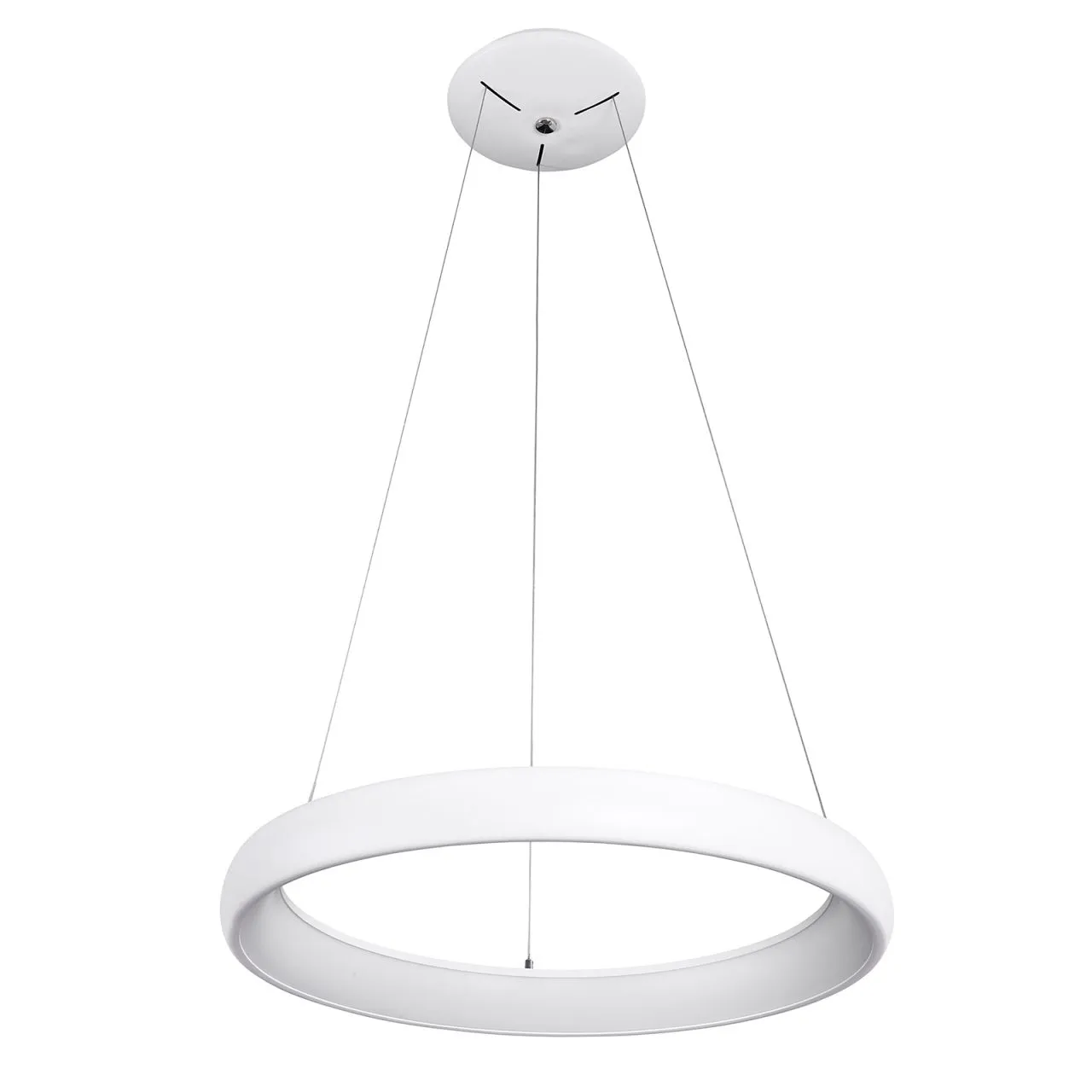 Alessia, nowoczesna lampa wisząca, biała, LED, 3000K, 5280-850RP-WH-3