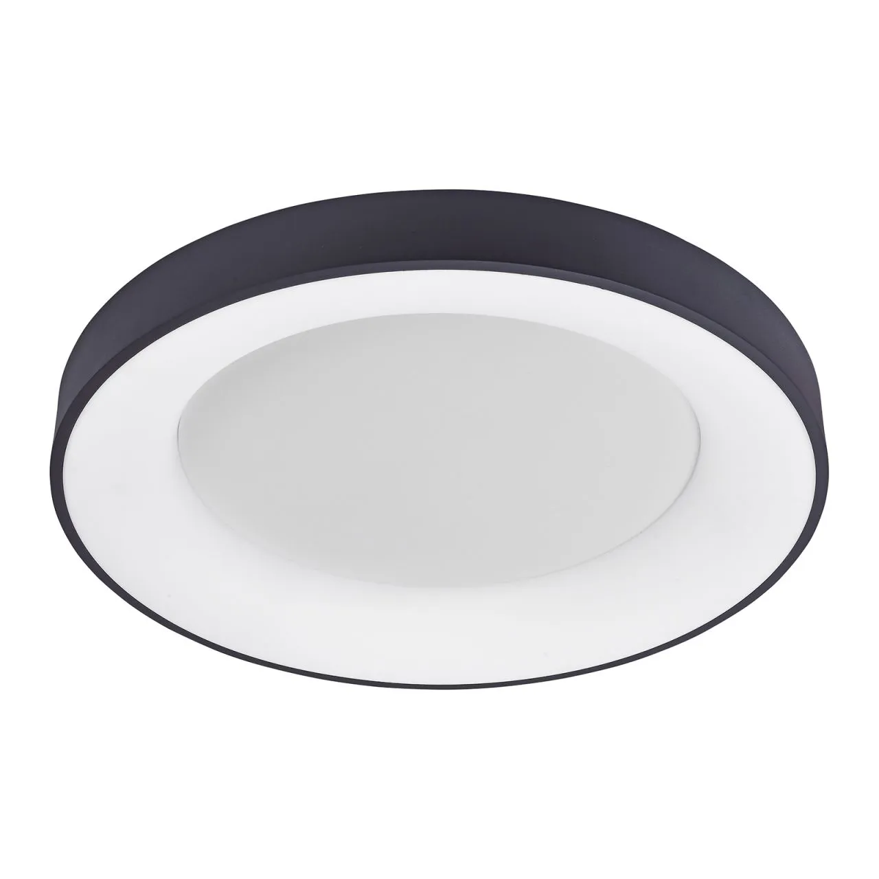 Giulia, nowoczesny plafon, czarny, LED, 3000K, 5304-850RC-BK-3