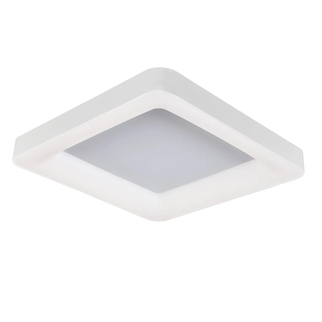 Giacinto, nowoczesny plafon, biały, LED, 3000K, ściemnialna, 5304-850SQC-WH-3