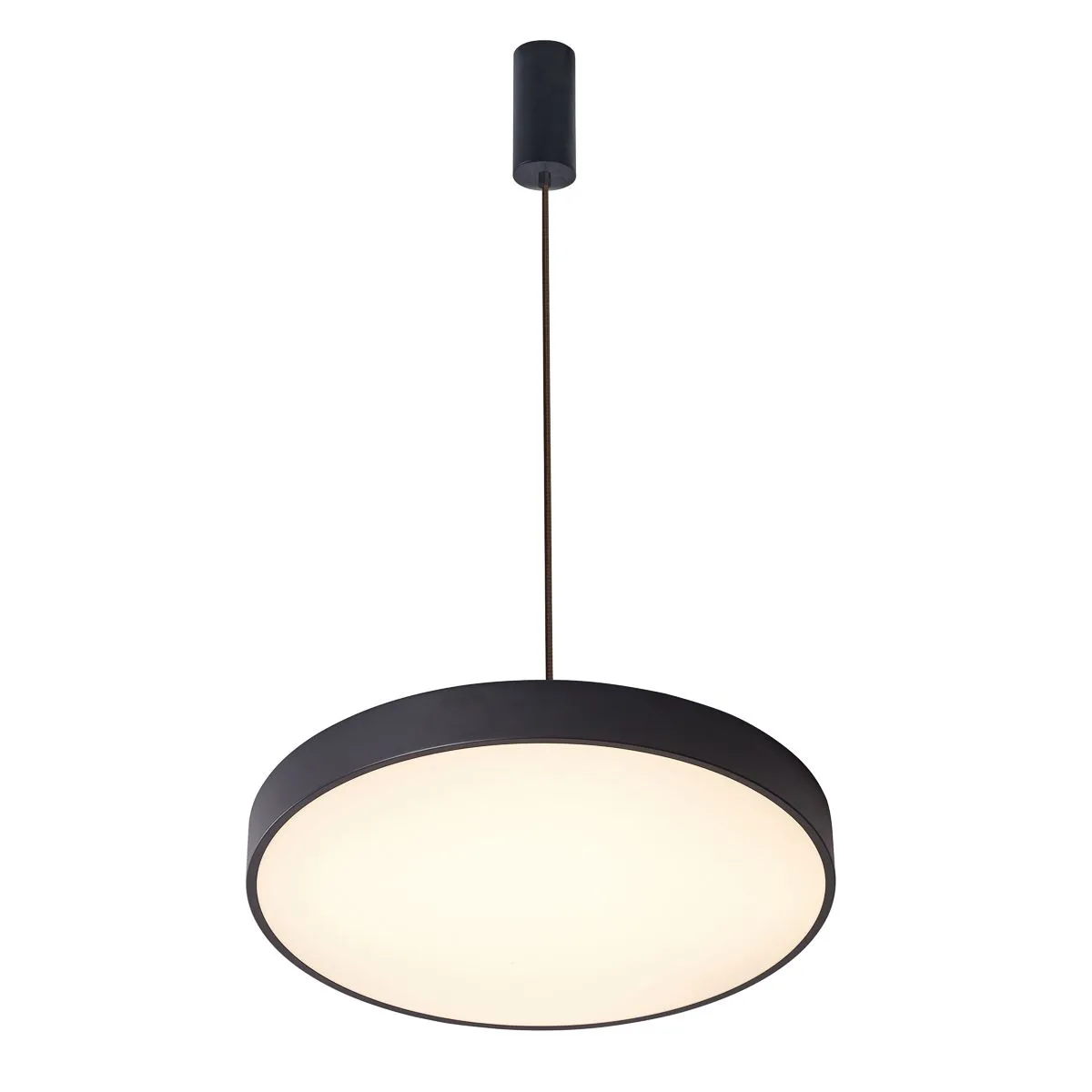 Orbital, nowoczesna lampa wisząca, czarno złota, LED, 3000K, 5361-830RP-BK-3