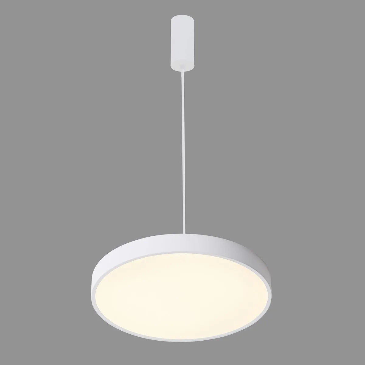 Orbital, nowoczesna lampa wisząca, biała, LED, 3000K, 5361-830RP-WH-3