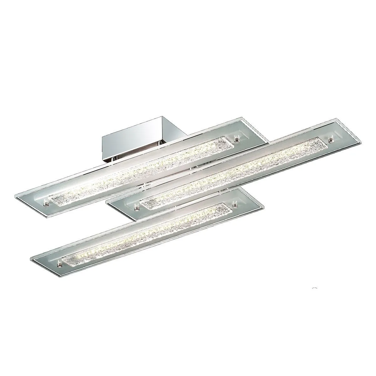 Adamo, klasyczny plafon, chromowany, LED, 3000K, C29543F-2A