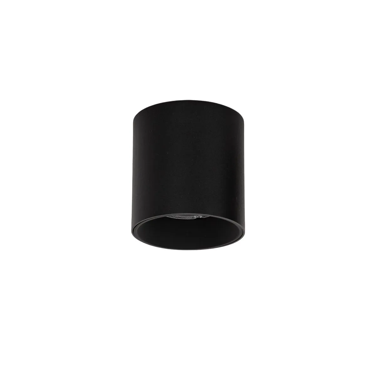 Altisma, czarna, matowa, natynkowa lampa sufitowa, nowoczesna, CLN-6677-75-BL-4K, LED, 4000K