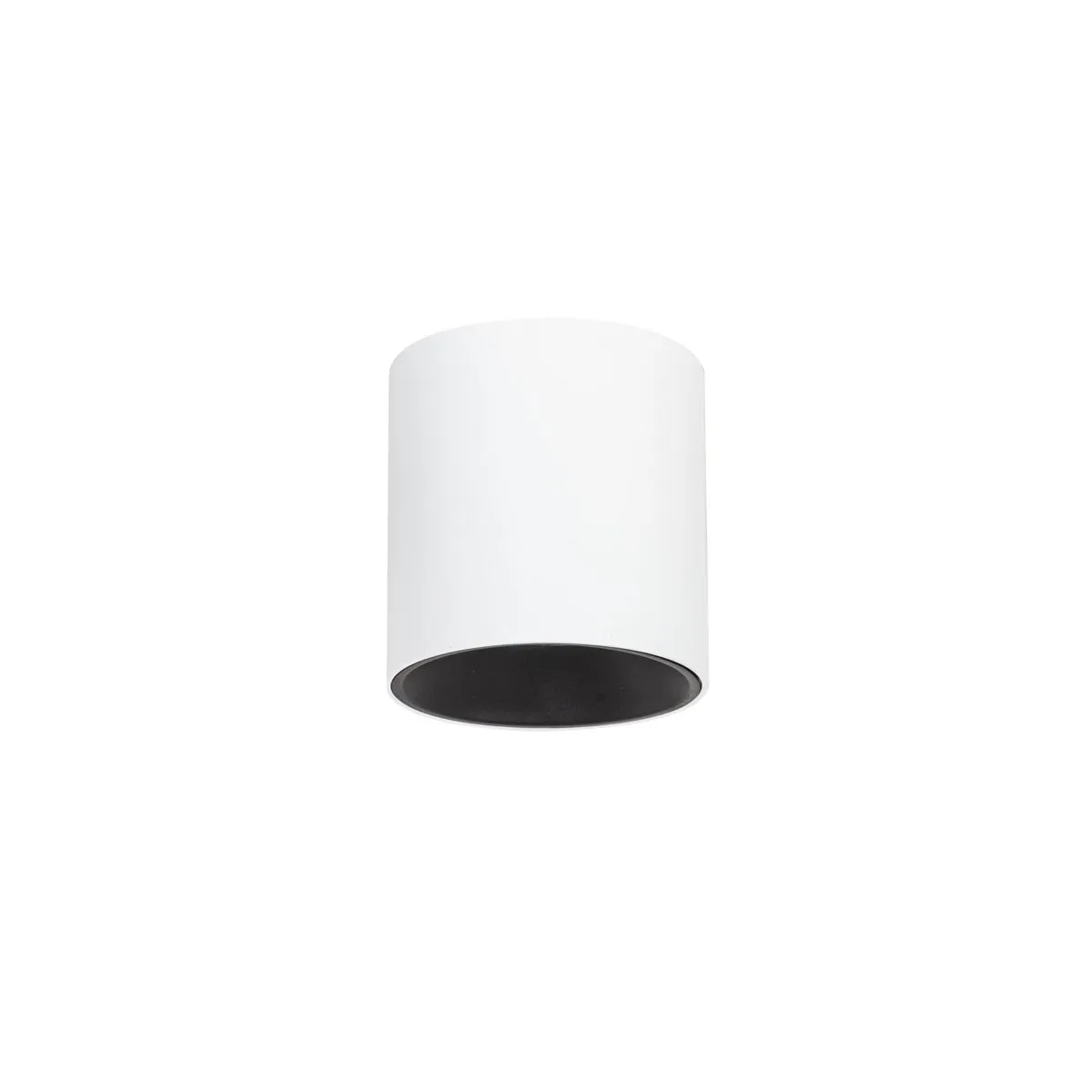Altisma, biało-czarna, natynkowa lampa sufitowa, CLN-6677-75-WH-BL-3K, LED, 3000K