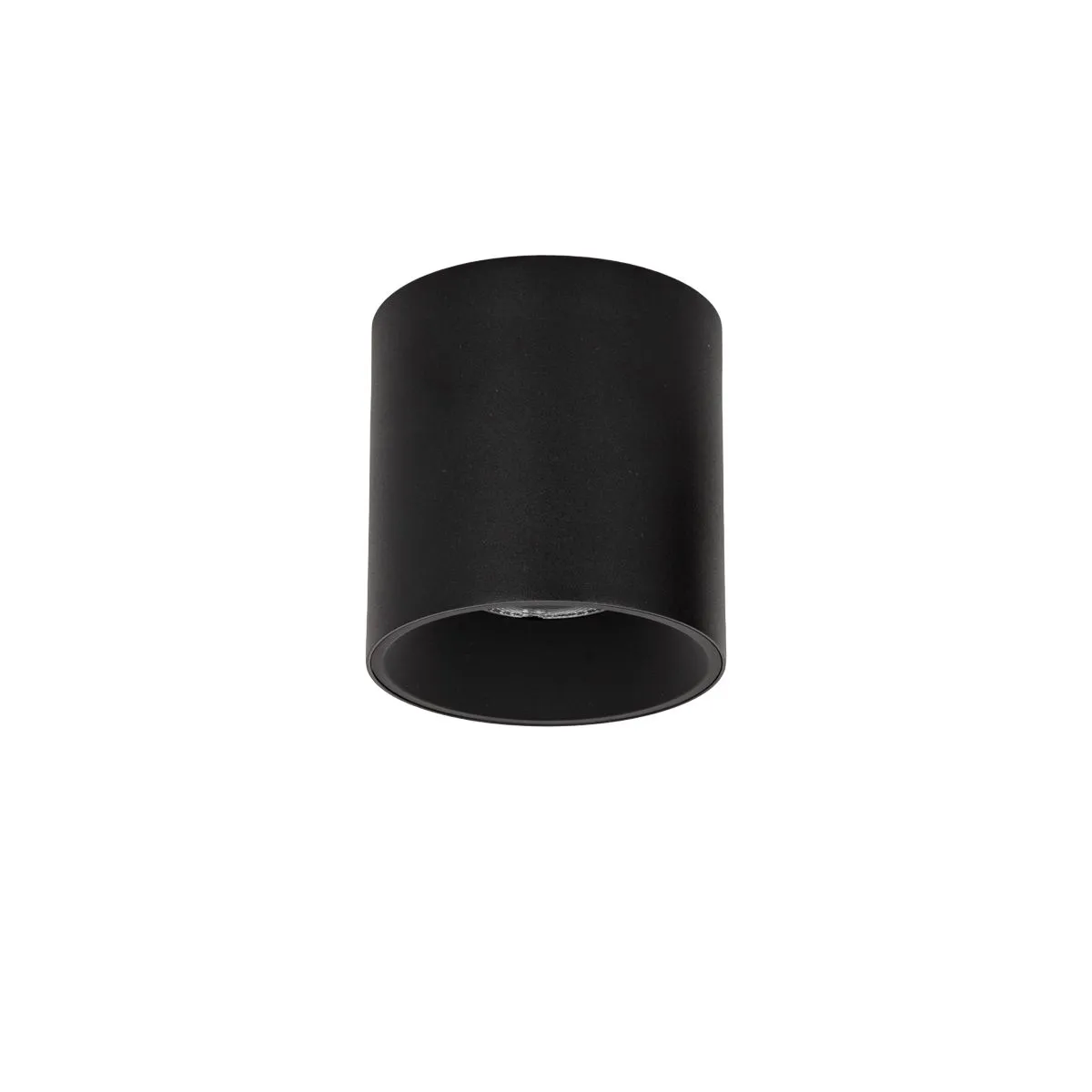 Altisma, czarna, matowa, natynkowa lampa sufitowa, nowoczesna, CLN-6677-95-BL-3K, LED, 3000K