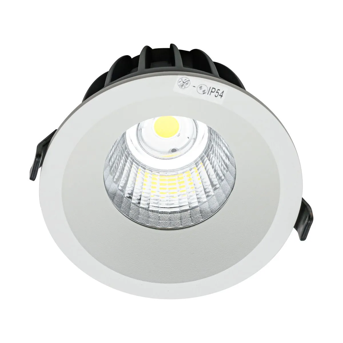 Rezzo, wpuszczana lampa sufitowa, biała, średnica 12,5cm, LED, 4000K, DG-125C/WK-NW/70