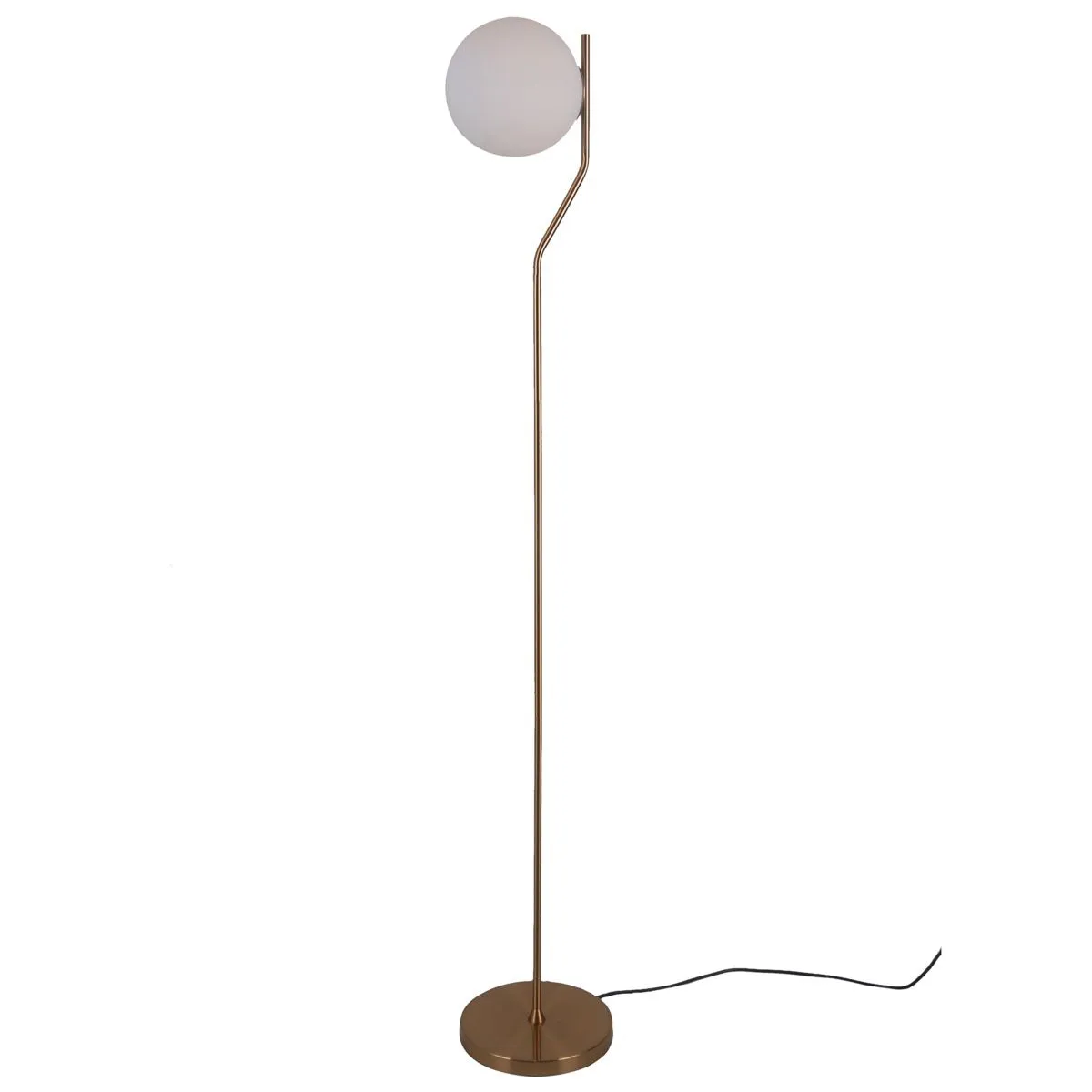 Carimi, nowoczesna lampa stojąca, podłogowa, w kolorze mosiężno miodowym, E27, FL-3300-1-HBR