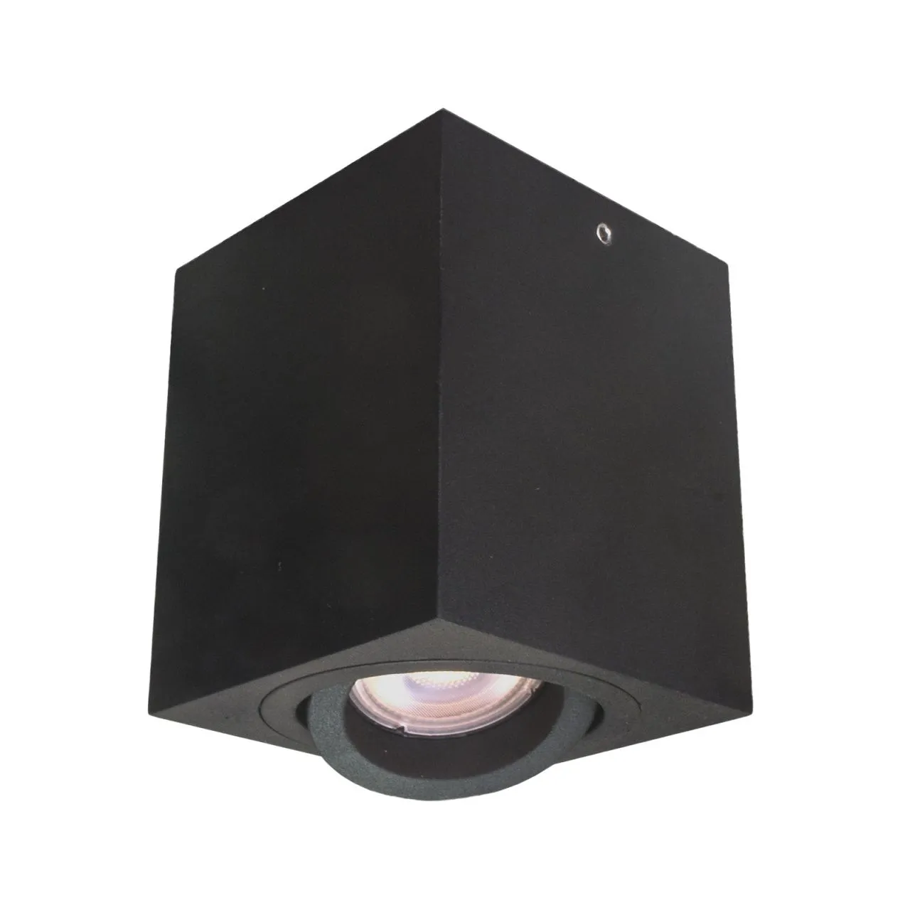 Emilio, nowoczesna lampa natynkowa, czarna, GU10, IT8004S1-BK