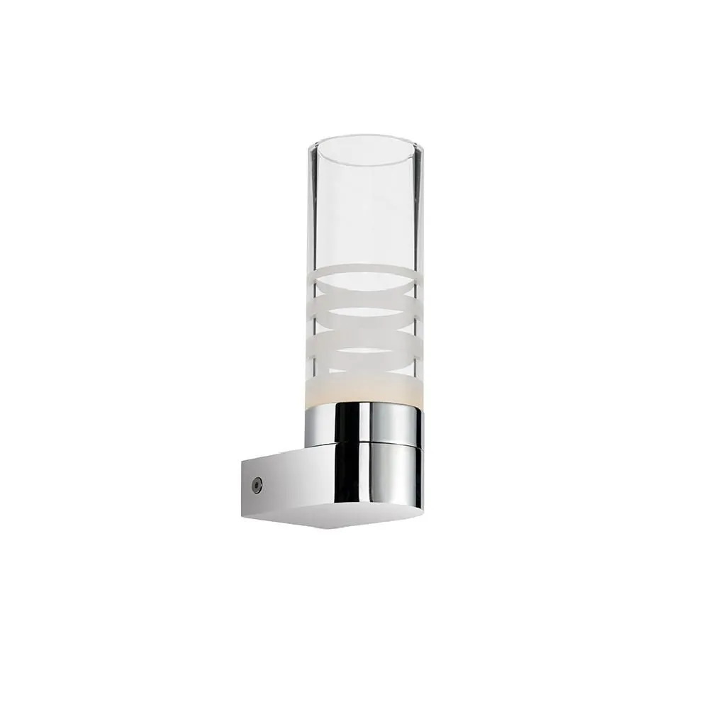 Pixy, nowoczesny kinkiet, chromowany, LED, MB1202950-1A