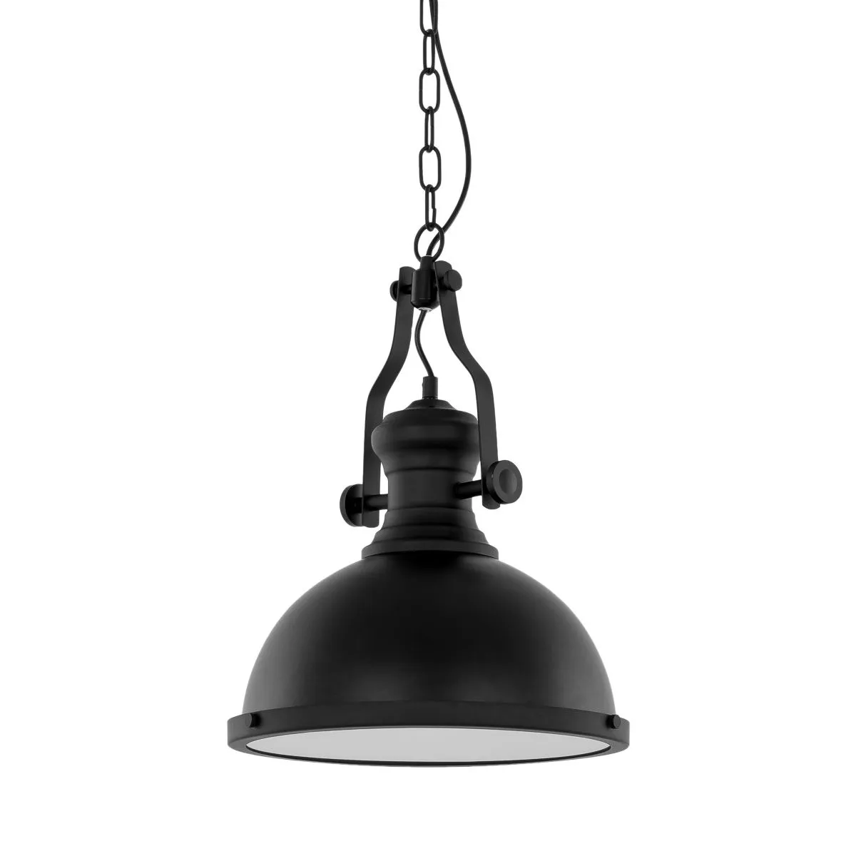 Maeva, retro lampa wisząca, czarna, E27, MDM-2569/1