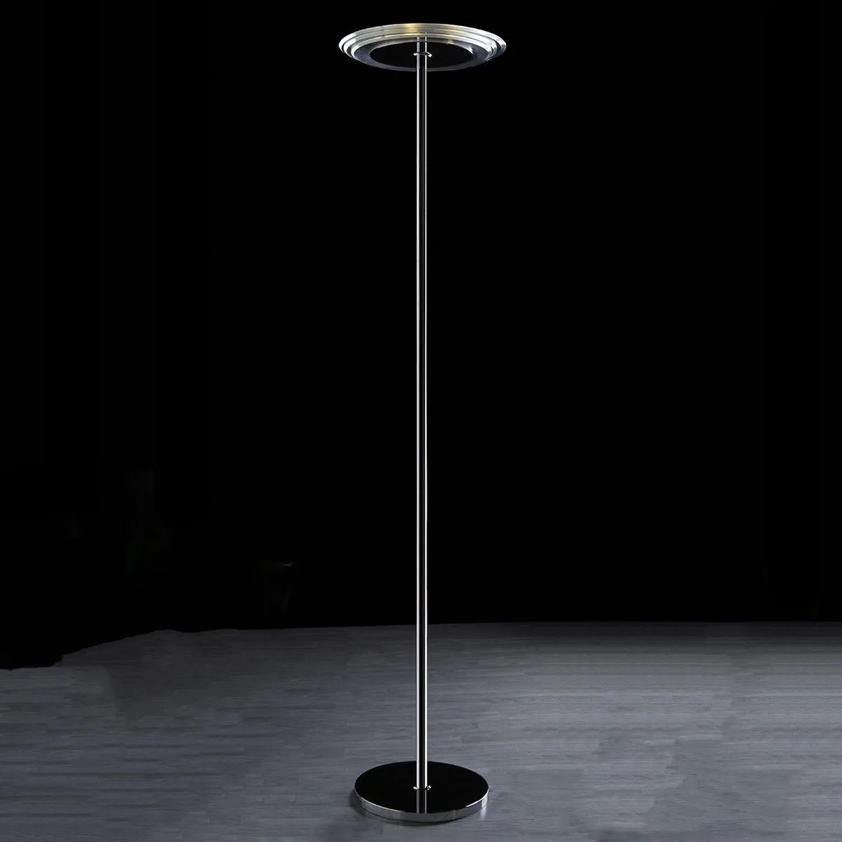 Pascal, nowoczesna lampa stojąca, podłogowa, chromowana, G9, ML6716-4A
