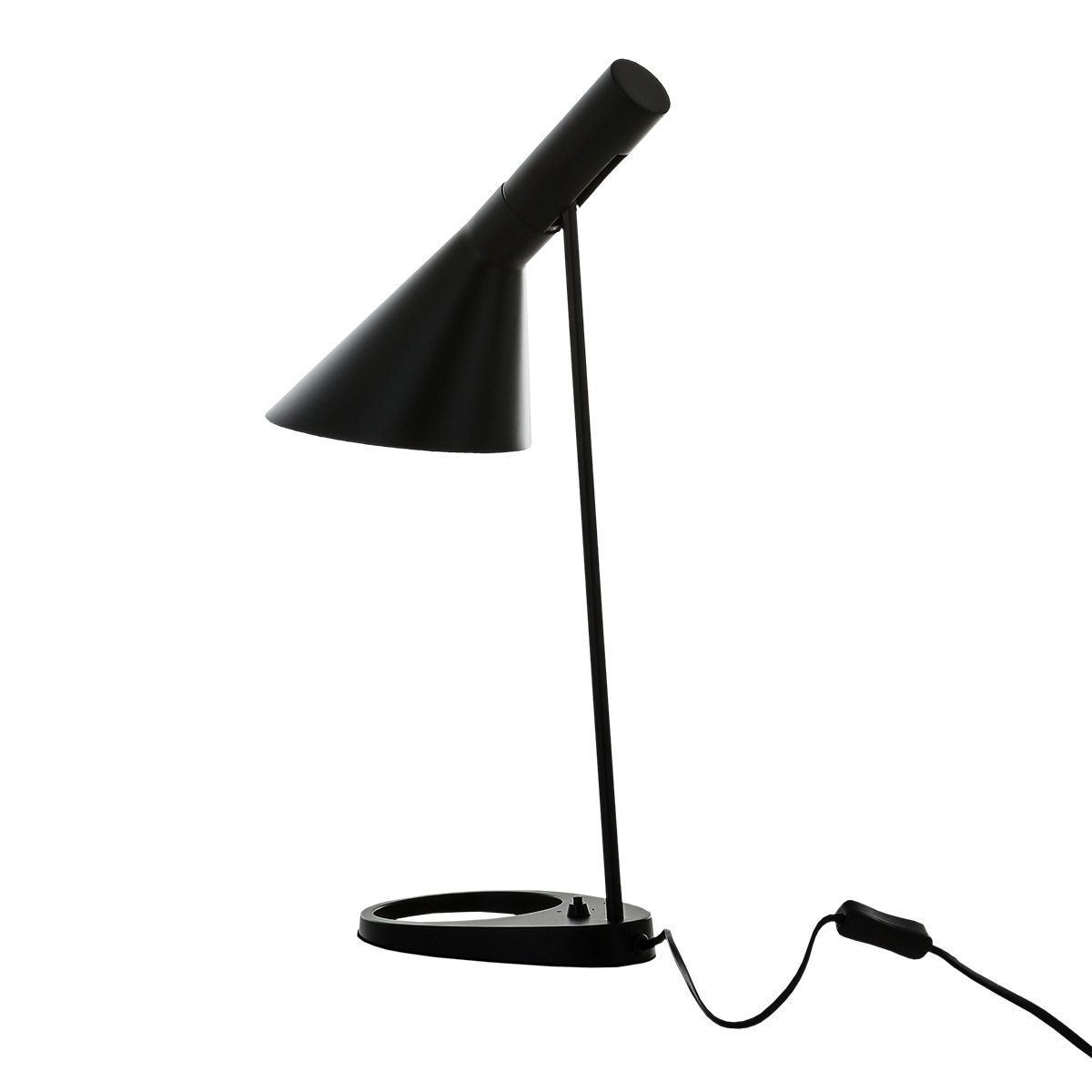Volta, nowoczesna lampka biurkowa i gabinetowa, czarna, E27, MTE2020/1-BLACK