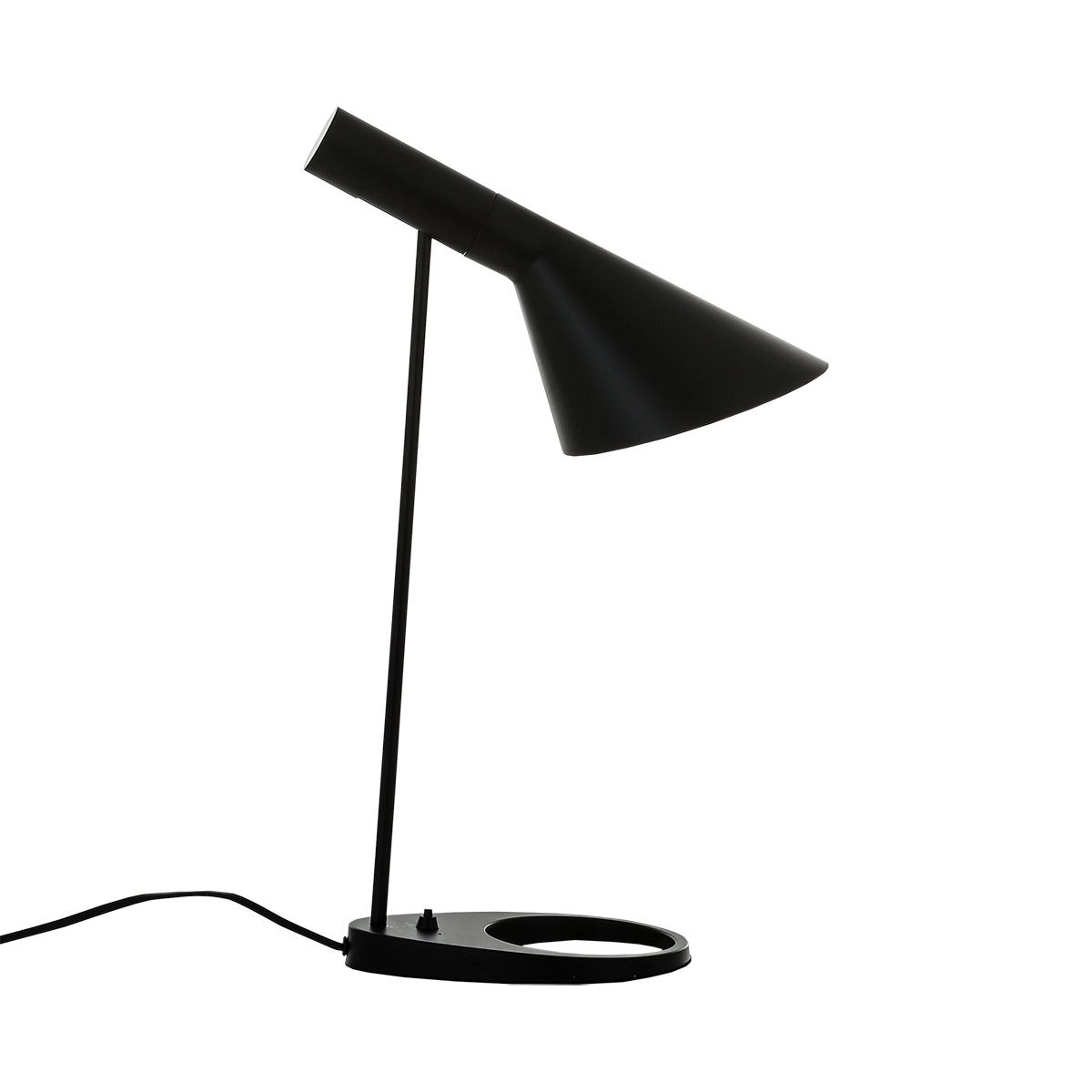 Volta, nowoczesna lampka biurkowa i gabinetowa, czarna, E27, MTE2020/1-BLACK