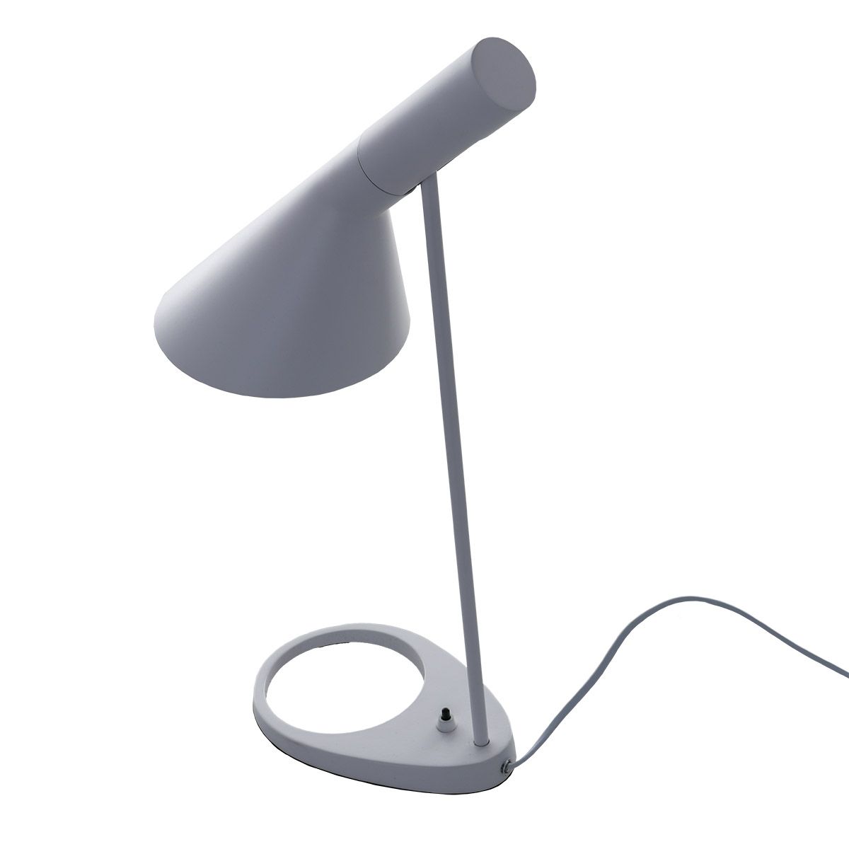 Volta, nowoczesna lampka biurkowa i gabinetowa, biała, E27, MTE2020/1-WHITE