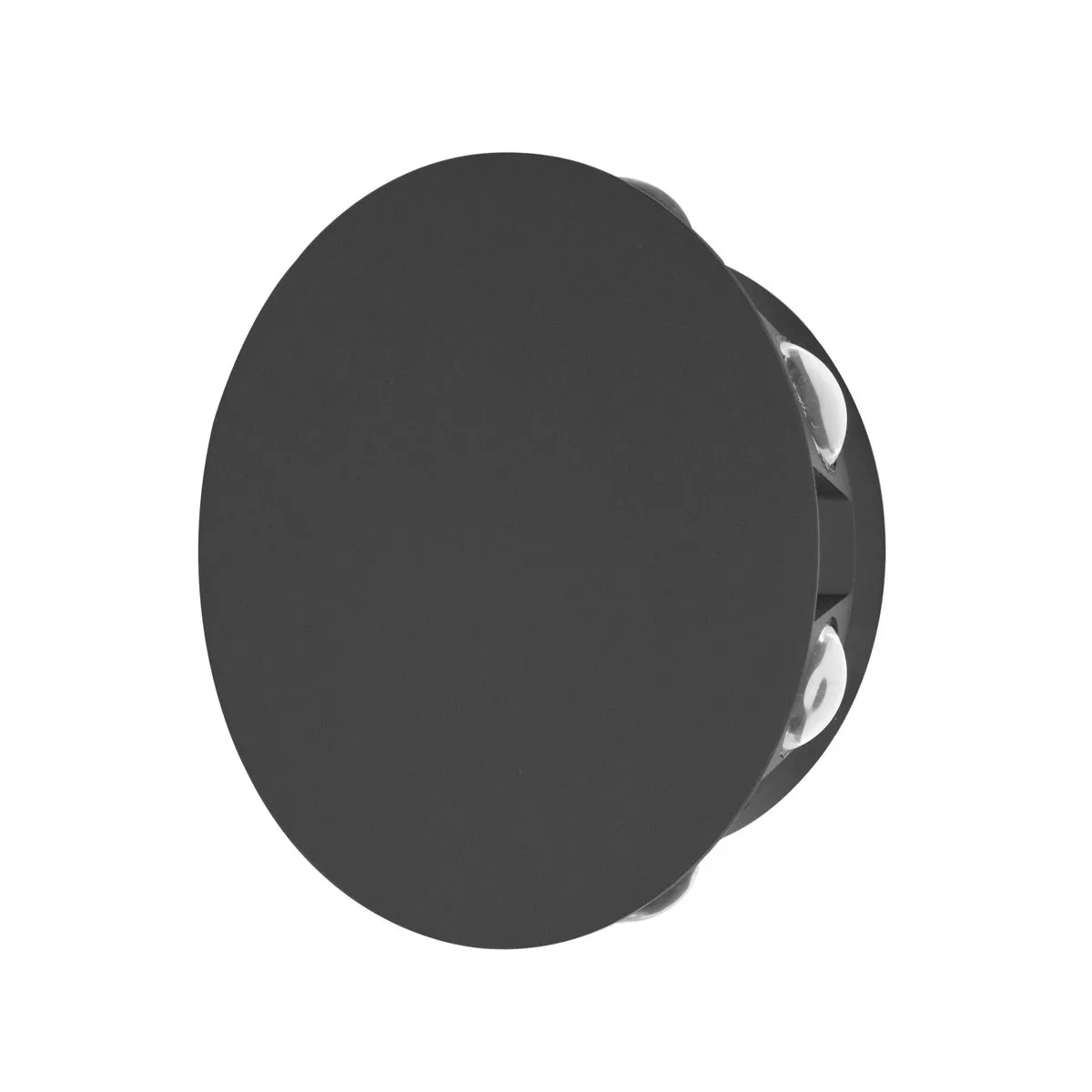Macba, minimalistyczny kinkiet ogrodowy w kolorze czarnym, OWL-6031-8-3K, LED, 3000K