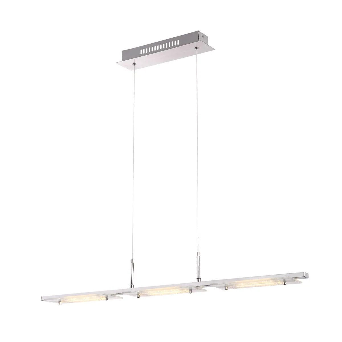 Adamo, klasyczna lampa wisząca, chromowana, LED, 3000K, P29534-3A