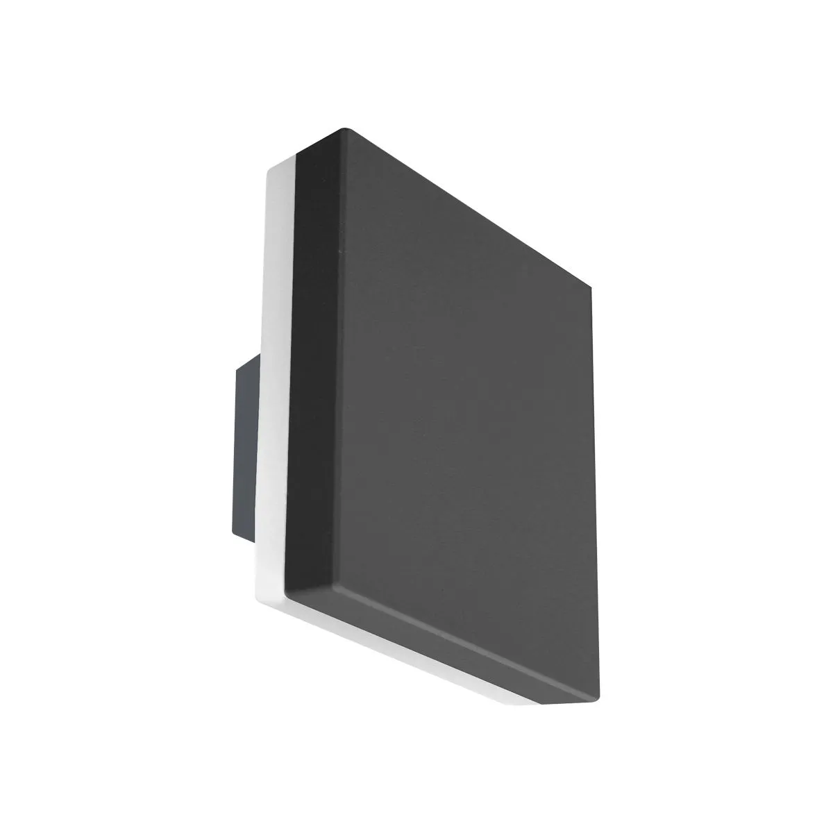 Viano, zewnętrzny kinkiet w kolorze czarnym piaskowanym, kwadratowy, LED, 4000K, PL-271