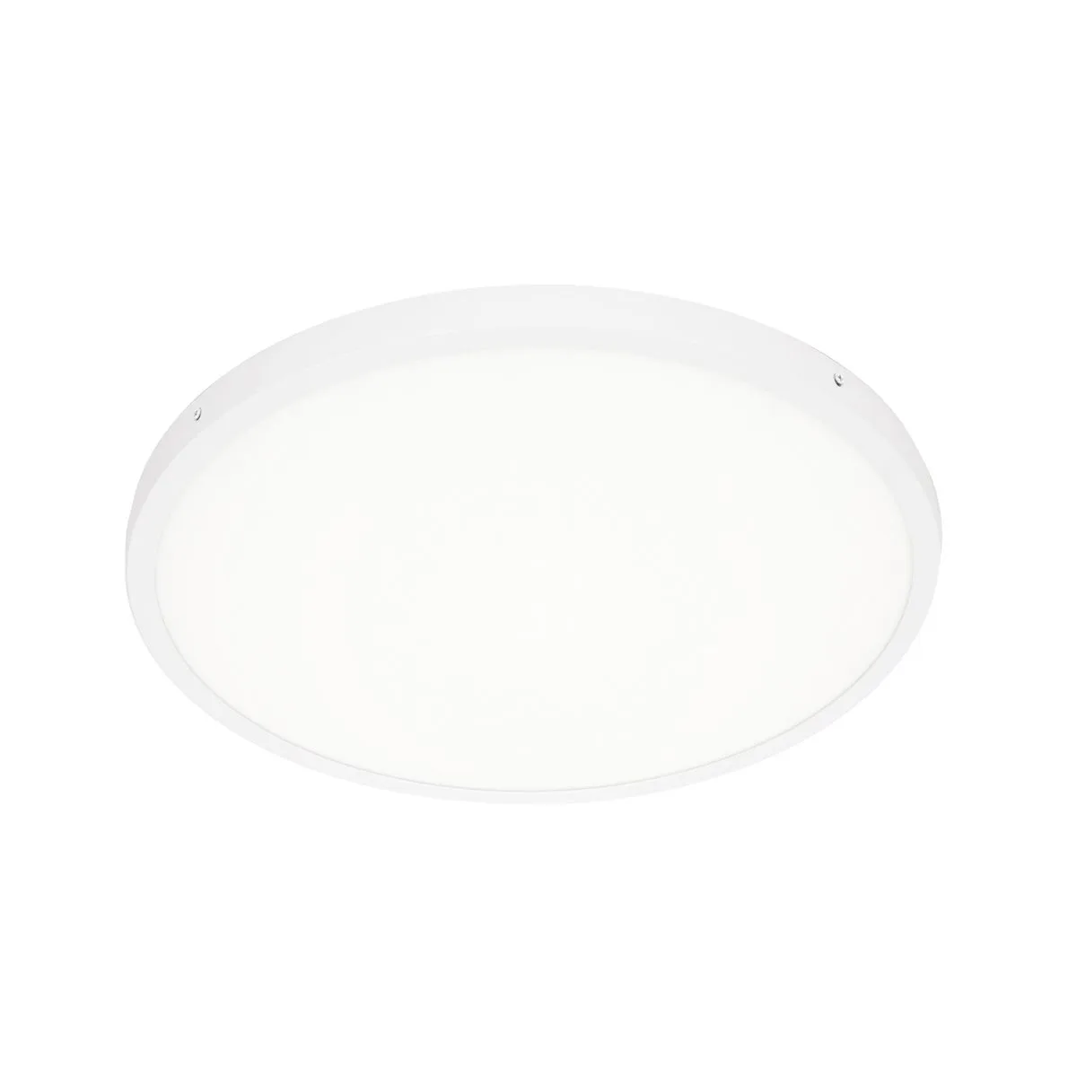 Pelaro, biały, nowoczesny, okrągły plafon sufitowy, LED, 4000K, PLF-7001-500R-WH-4K