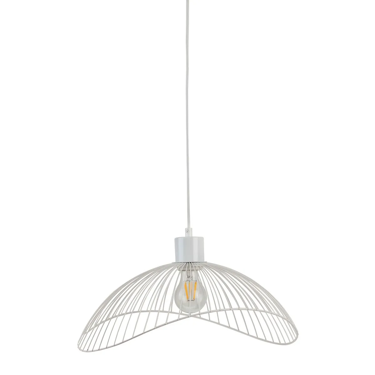 Nunez, nowoczesna lampa wisząca, czarna, E27, PND-1702-1-L-W