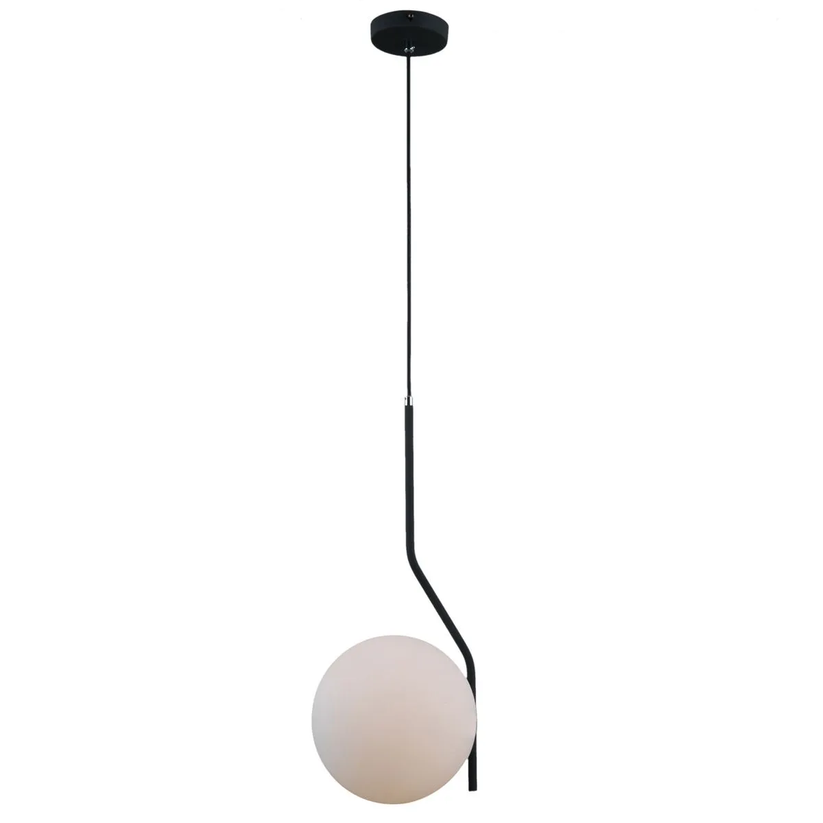 Carimi, nowoczesna lampa wisząca, czarna, E27, PND-3300-1-BK