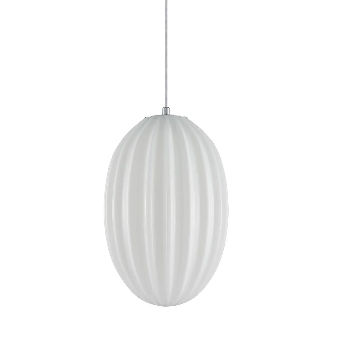 Parlo, nowoczesna lampa wisząca, chromowana, E14, PND-8112-1B-OP