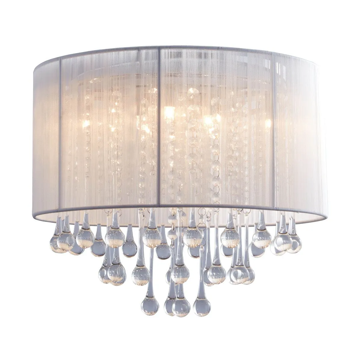 Verona, lampa natynkowa w stylu pałacowym, biała, G9, RLX92174-8A