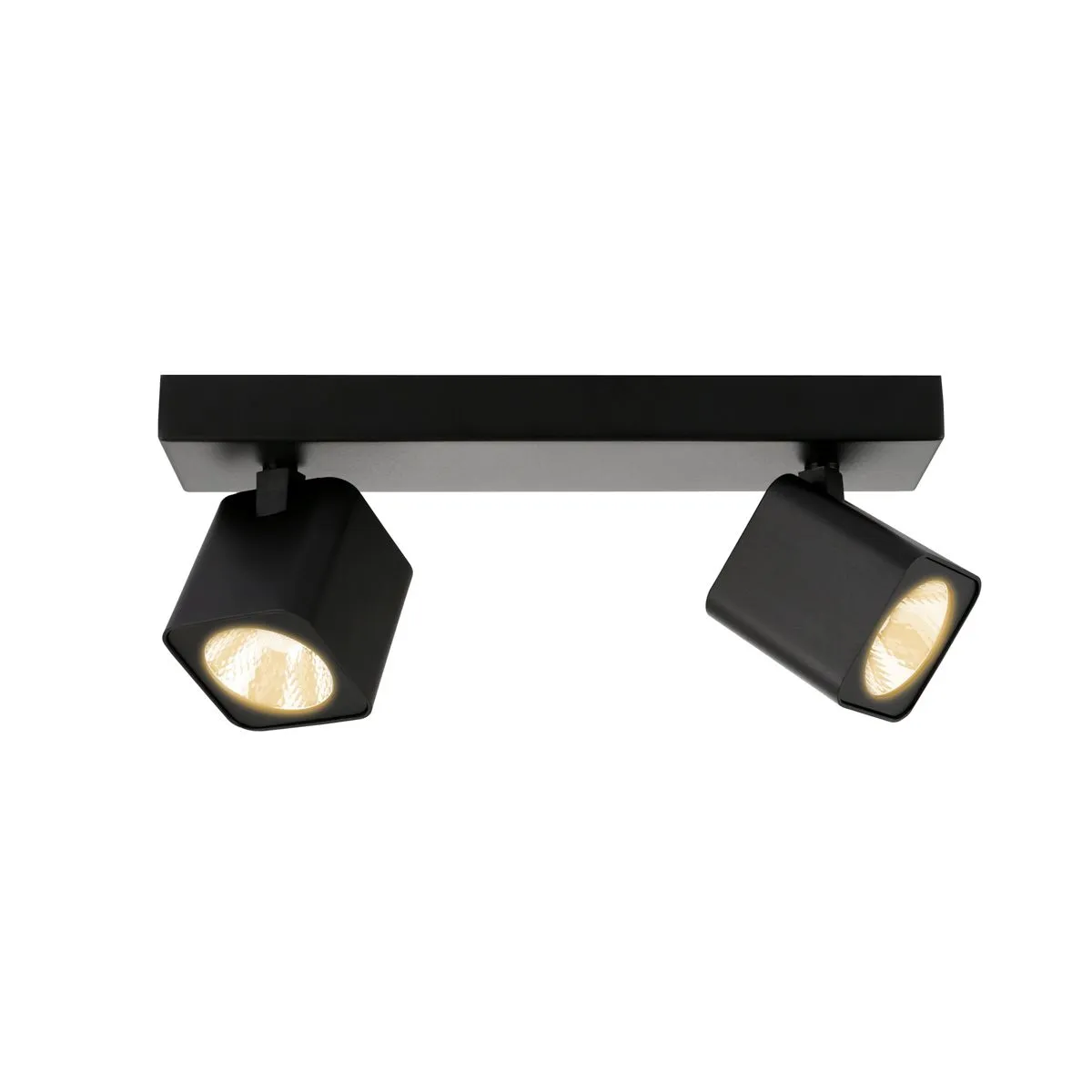 Aveiro, nowoczesna, czarna lampa z dwoma regulowanymi reflektorkami, LED, 4000K, SPL-31981-2B-BK