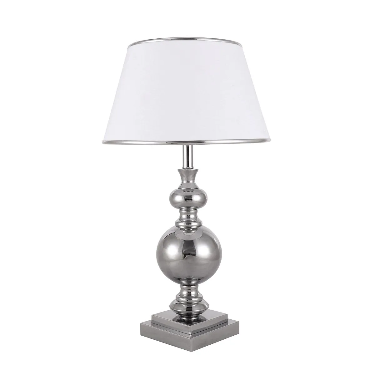 Letto, klasyczna lampka biurkowa i gabinetowa, chromowana, E27, TL-1825-1-CH