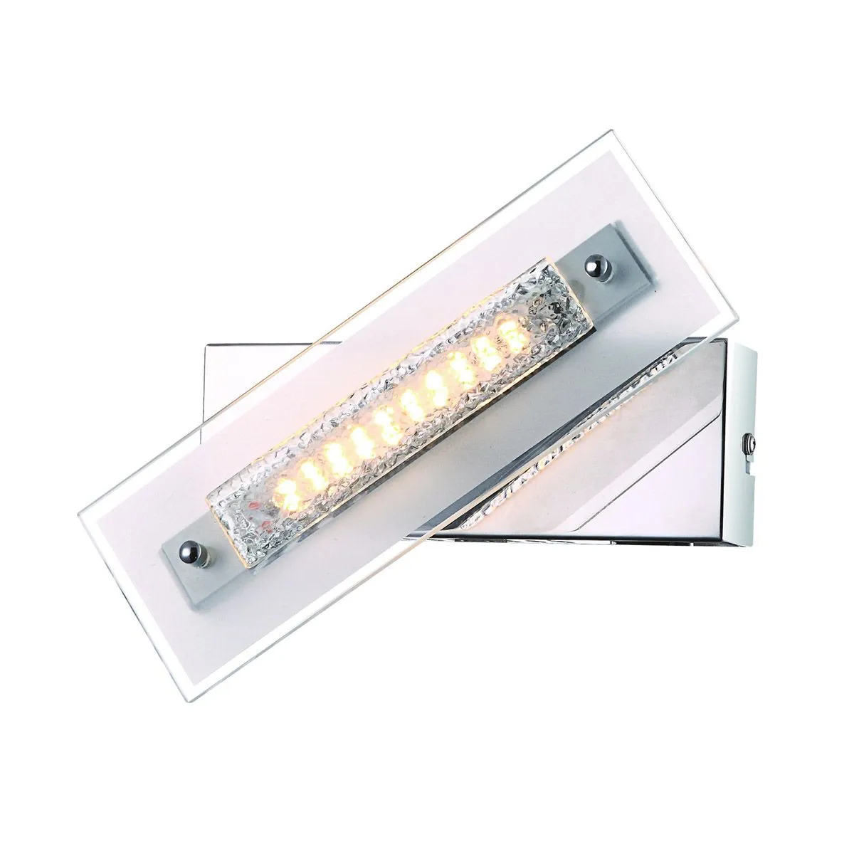 Adamo, klasyczny kinkiet, chromowany, LED, 3000K, W29534-1A