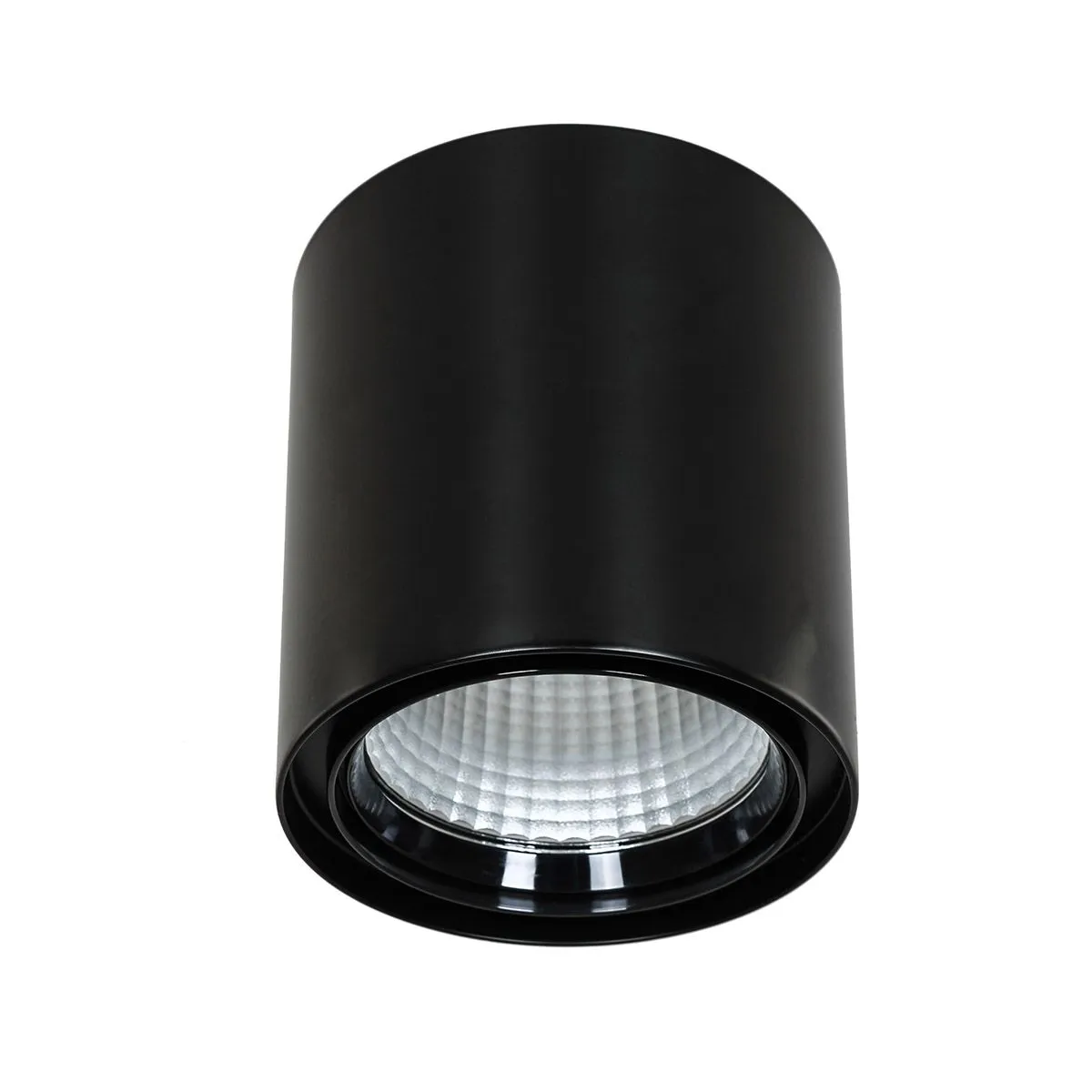 Luna Black, nowoczesna lampa natynkowa, czarna, LED, 3000K, WG-706R/BK-WW/70