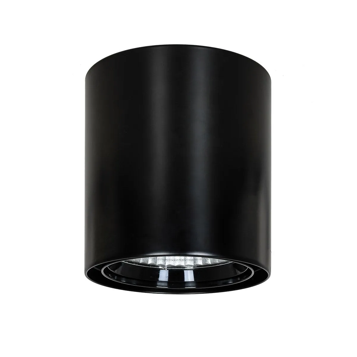 Luna Black, nowoczesna lampa natynkowa, czarna, LED, 3000K, WG-706R/BK-WW/70