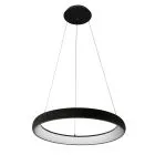 Alessia, nowoczesna lampa wisząca, czarna, LED, 3000K, 5280-850RP-BK-3