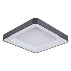 Giacinto, nowoczesny plafon, czarny, LED, 3000K, ściemnialna, 5304-850SQC-BK-3