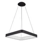 Giacinto, nowoczesna lampa wisząca, czarna, LED, 3000K, ściemnialna, 5304-850SQP-BK-3