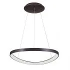 Morfi, nowoczesna lampa wisząca, kawowa, LED, 3000K, ściemnialna, 5355-848ROP-BC-3