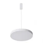 Orbital, nowoczesny, wiszący plafon sufitowy, biały, LED 4000K, 5361-830RP-WH-4