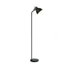 Lino, nowoczesna lampa stojąca, podłogowa, czarna, E27, F16026