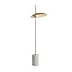 Vilai, nowoczesna lampa stojąca, podłogowa, złoty z marmurem, LED, 3000K, FL-203342-1-GD