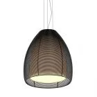 Pico, nowoczesna lampa wisząca, czarna, E27, MD9023-1L/BLACK