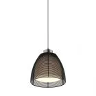 Pico, nowoczesna lampa wisząca, czarna, E27, MD9023-1S/BLACK