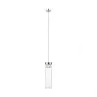 Gem, nowoczesna lampa wisząca tubowa, przezroczysta, G9, P0389-01D-F4AC