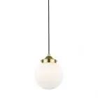 Riano, nowoczesna lampa wisząca, mleczna, E27, P0454-01D-F7AA