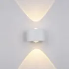 Gilberto, nowoczesny kinkiet zewnętrzny, biały, LED, 3000K, PL-260W