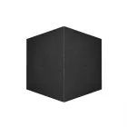 Bari, czarny, nowoczesny kinkiet zewnętrzny, prostopadłościenny, LED, 4000K, PL-467