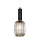 Antiola, nowoczesna lampa wisząca, czarna, E27, PND-5588-1M-BK+AMB