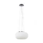 Inez, nowoczesna lampa wisząca, srebrna, E27, RLD93023-2A