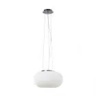 Inez, nowoczesna lampa wisząca, srebrna, E27, RLD93023-3A