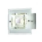 Bruna, nowoczesny kinkiet, chromowany, LED, 3000K, W29532-1A